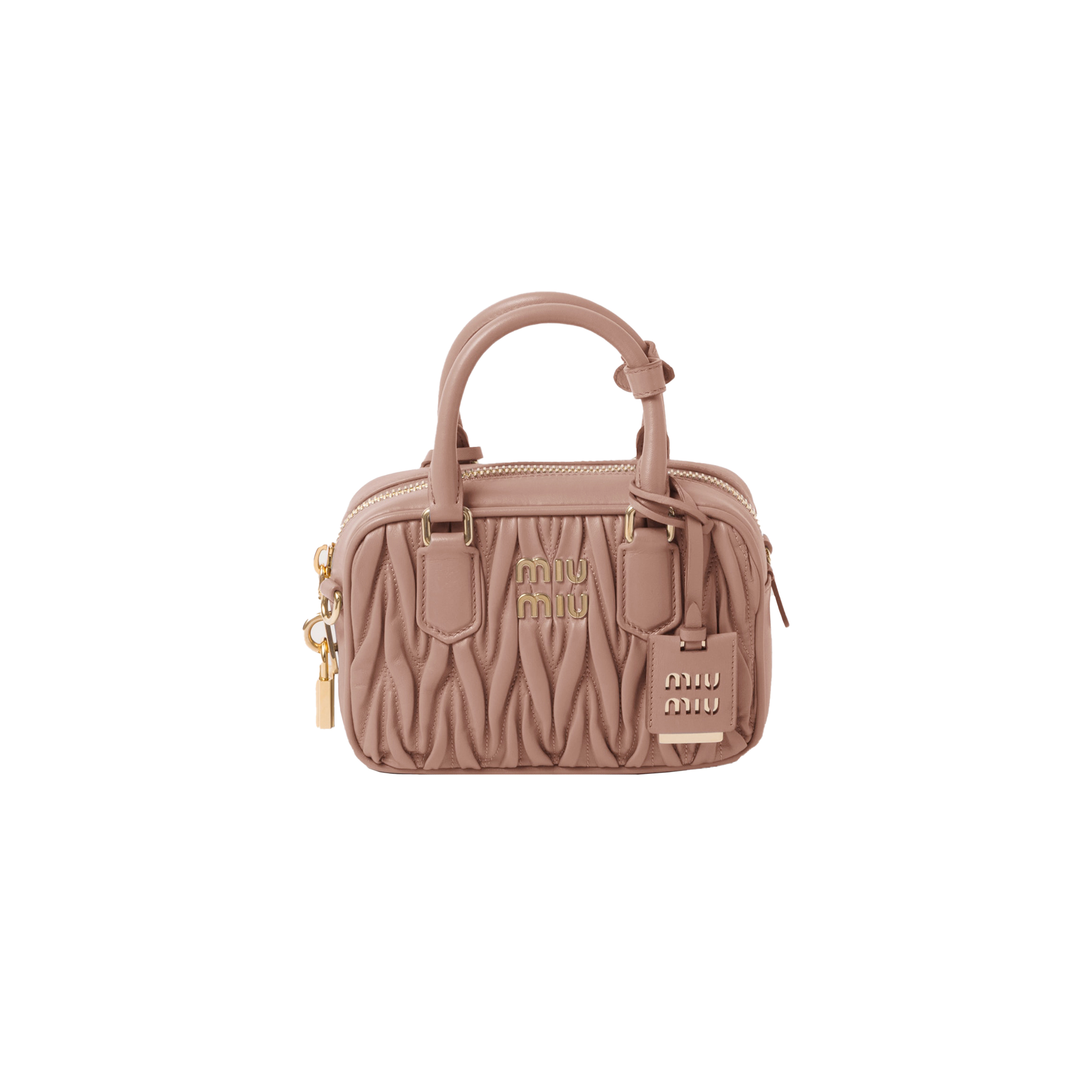 M1v M1v arcadie matelassÉ nappa leather bag 5bb123 (19*13*6cm)